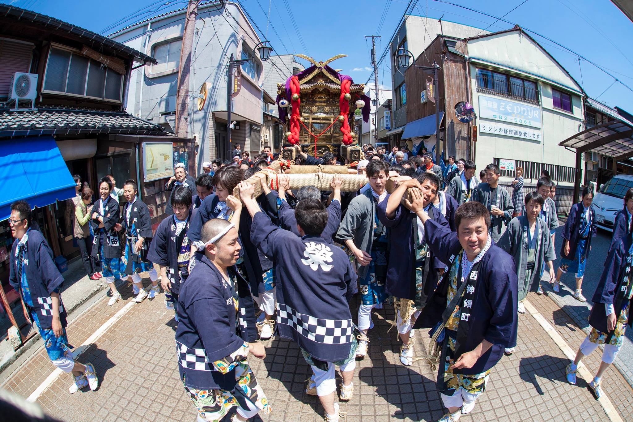 5月4日神輿渡御による交通規制について